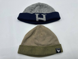 Set of two knitted hats