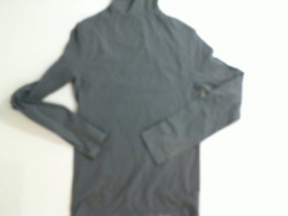 Gray turtleneck
