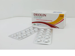 Set of 2 Deolin  drotaverine hydrochloride 40 mg.