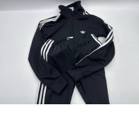 Set of 2 Women's black sports shirt and women's black sports pants 