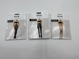 Set of 3 Women's fishnet stockings