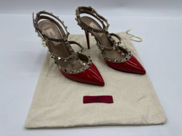 Women's red high heels