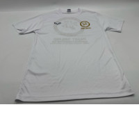 White short-sleeved round neck T-shirt