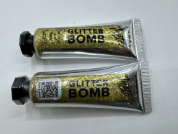 Set of 2 Gold glitter for face 