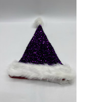 Purple birthday hat