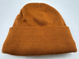 Orange wool hat