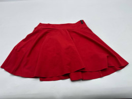 Women's red short skirt