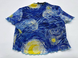 Starry Night Lettuce Trim T-Shirt 