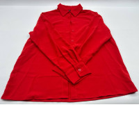 Black and red long-sleeved shirt