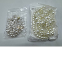 Set of 2 Artificial pearl necklace 