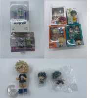 Set of japanese anime figures