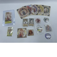 "Colorful anniversary" gift set of pictures, stands and badges