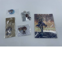 Set of anime keychains
