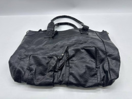 Women's large black handbag