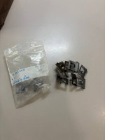 Set of 10 fasteners for the car, metal