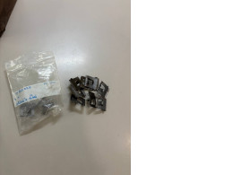 Set of 10 fasteners for the car, metal