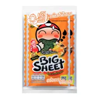Tao Kae Noi Big Sheet Crispy Seaweed, Tom Yum Kung Flavor, 3.2 g. x 12 pieces