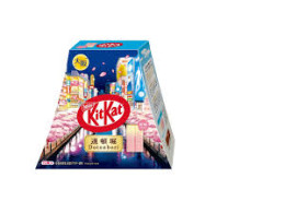 KIT KAT PREMIUM! KIT KAT OSAKA CASTLE  DOTONBORI SAKURA FLAVOR 1