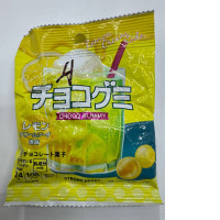 Chocolate gummy Lemon cream soda 