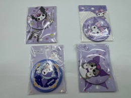 Set of 4 Kuromi brooch