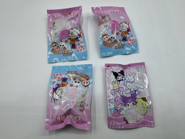 Set of 4 Labubu souvenir doll 