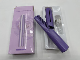 2-in-1 hair straightener, USB hot comb hair straightener