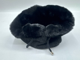 Black winter hat