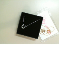 Set of 2 necklace, horseshoe, costume jewelry