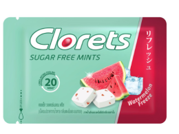 Clorets Sugar Free Watermelon 16.8g
