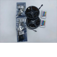Set of 5 LED roll light with controller 