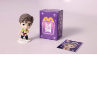 Set of 2 Figure toys TinyTAN BTS Happy Meal toys at McDonald's 