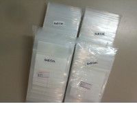 Set of 4 packs of 6*8 zip lock bags