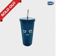 Sleepy face insulated water glass | PERFECT 10 LINERS