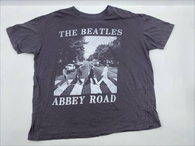 Dark grey vintage short sleeve round neck t-shirt Dark grey vintage short sleeve round neck t-shirt