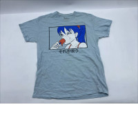 Mint green vintage short sleeve round neck t-shirt