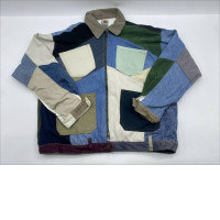 Men's vintage zip-up jacket