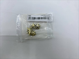 Women's gold star earrings