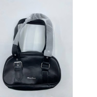 Women's Retro Black Shoulder Bag 