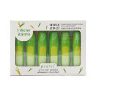PASTEL CREATIVE Pastel Pocket Inhaler - Lemongrass (6 Pieces/Box)