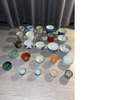 Set of 25 Glass, hot tea glass, hot soup cup, Japan Set of 25 Glass, hot tea glass, hot soup cup, Japan