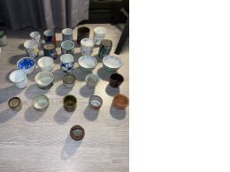 Set of 26 Glass, hot tea glass, hot soup cup, Japanese, vintage Set of 26 Glass, hot tea glass, hot soup cup, Japanese, vintage