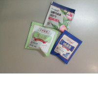 A set of 3 flavors of pu-erh tea