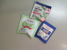 A set of 3 flavors of pu-erh tea