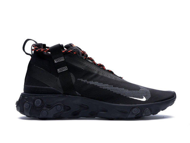 Nike React Runner Mid WR ISPA Black Nike React Runner Mid WR ISPA Black
