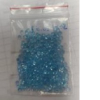 Loos Stone : Swiss blue TopazShape : RoundSize : 2.5 mm.