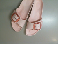 Pink beach shoes