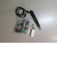 Handicraft kit, corded surface treatment machine + drills and attachments