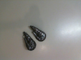 Shrimp-shaped earrings, jewelry