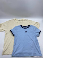 Set of 2 Short-sleeved round neck T-shirt 