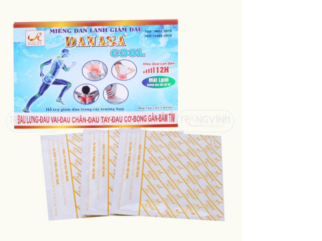 Set of 9 DANASA Pain Relieving Cold Patch Set of 9 DANASA Pain Relieving Cold Patch